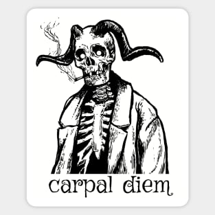 Carpal diem Sticker